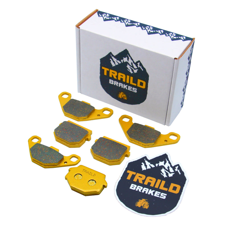 Load image into Gallery viewer, Yamaha YFM Grizzly 300 2012-2013 Ceramic Brake Pad Set