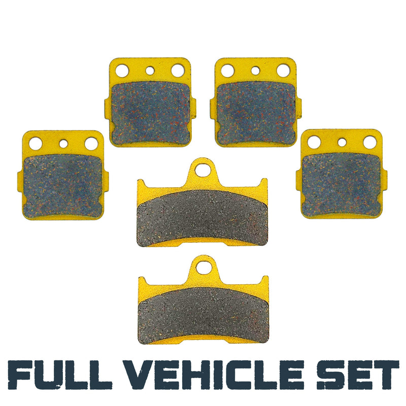 Load image into Gallery viewer, Yamaha Grizzly 660 2002-2008 Ceramic Brake Pad Set