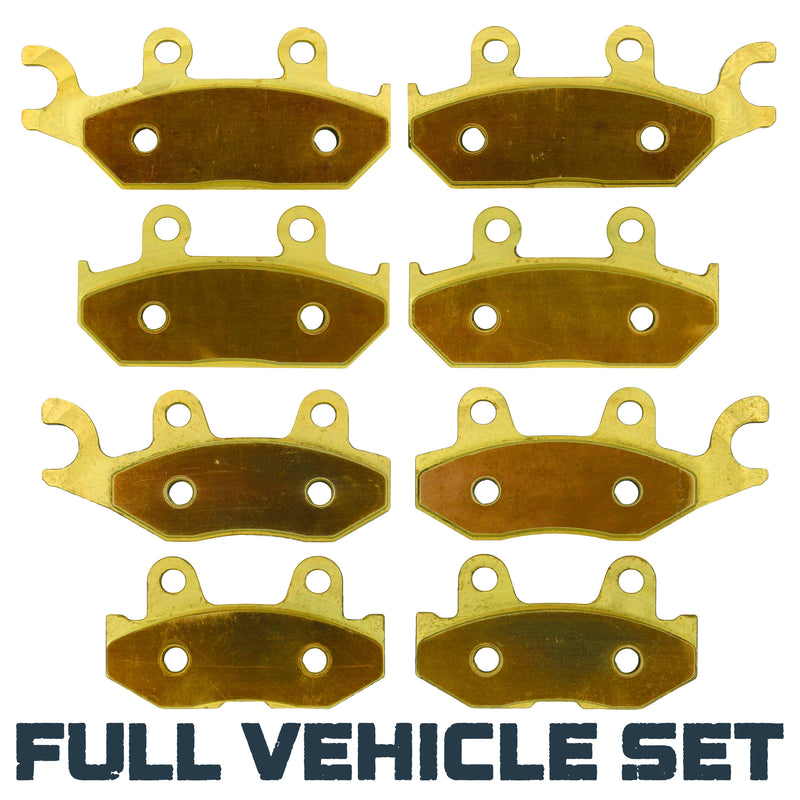 Load image into Gallery viewer, Yamaha Viking 700/Viking VI 2014-2026 Brass Brake Pad Set