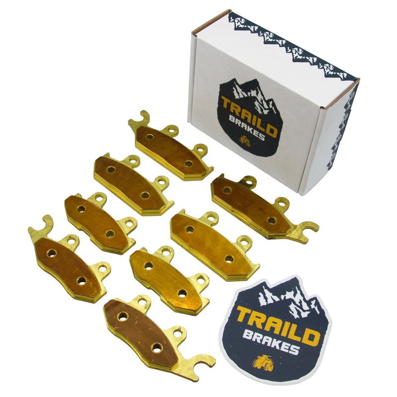 Load image into Gallery viewer, Yamaha Viking 700/Viking VI 2014-2026 Brass Brake Pad Set