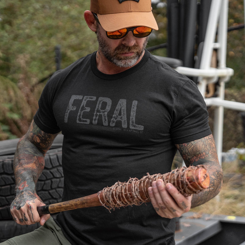 Load image into Gallery viewer, Feral Distressed Men's T-Shirt