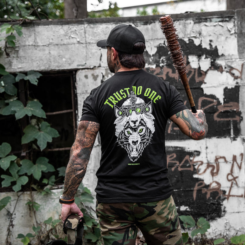 Load image into Gallery viewer, Trust No One Wolf Men's T-Shirt