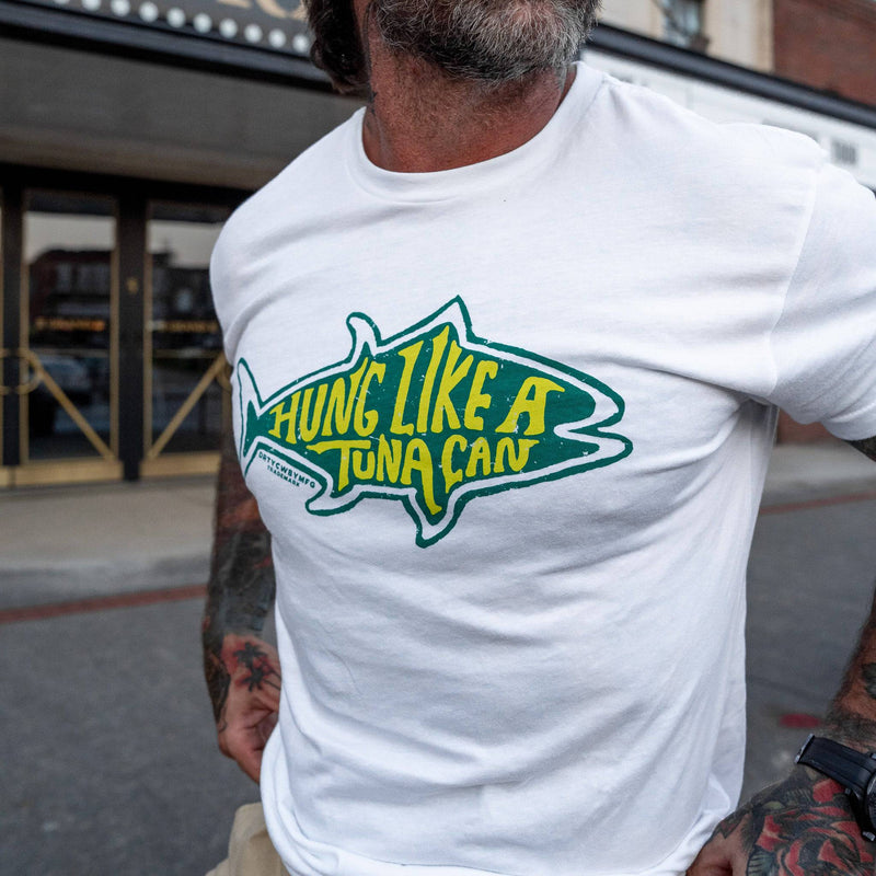 Load image into Gallery viewer, Hung Like A Tuna Can Men's T-Shirt
