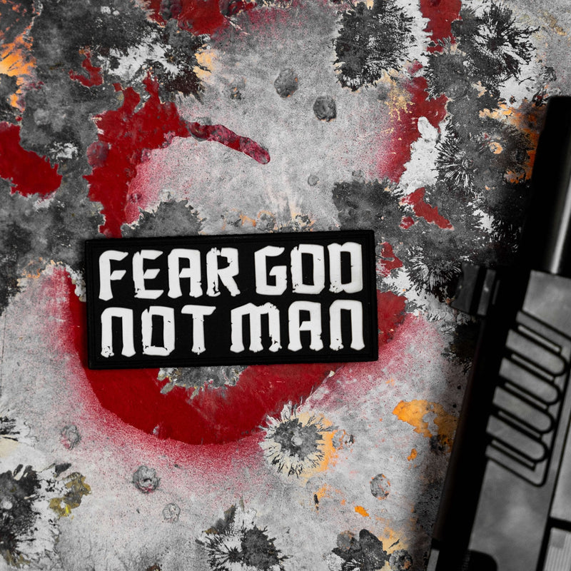 Load image into Gallery viewer, Fear God. Not Man. PVC Patch
