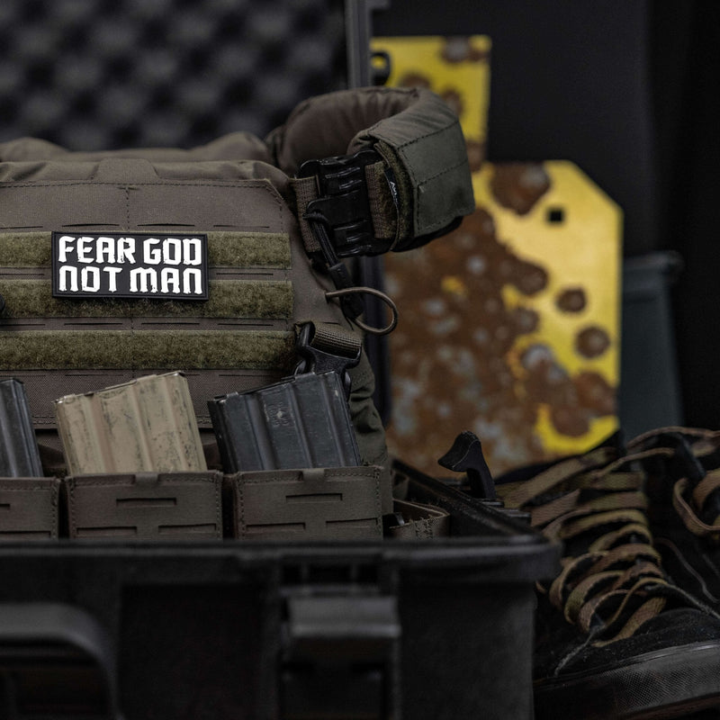 Load image into Gallery viewer, Fear God. Not Man. PVC Patch