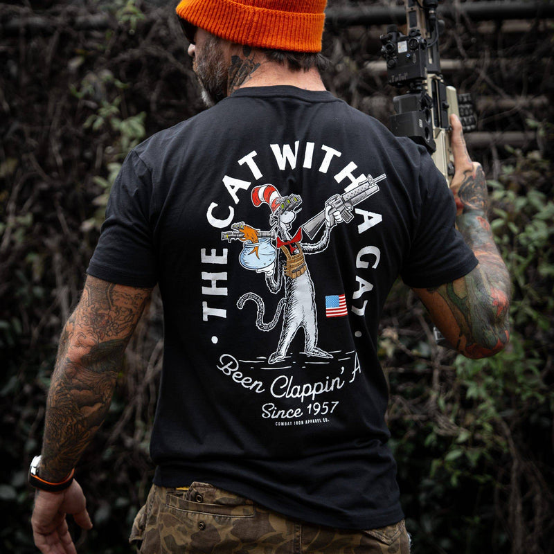 Load image into Gallery viewer, The Cat With A Gat Remix Men's T-Shirt