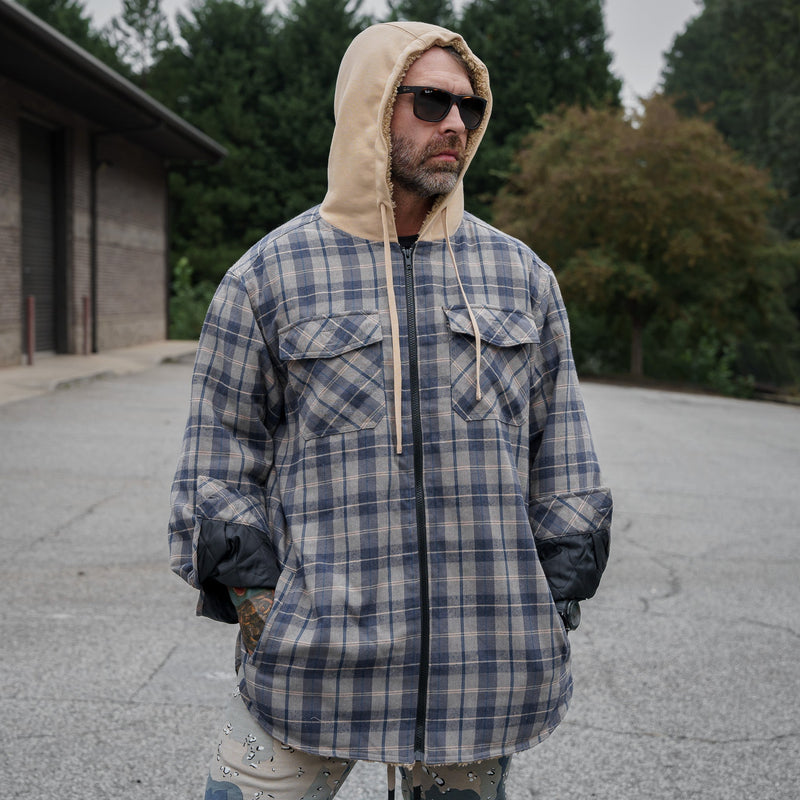 Load image into Gallery viewer, Frontier Zip Flannel Jacket