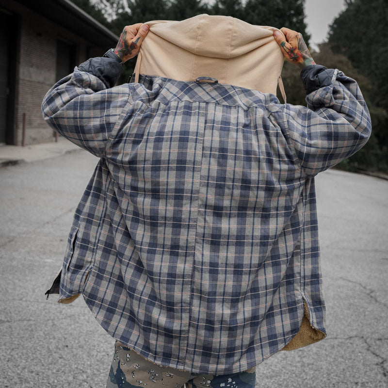 Load image into Gallery viewer, Frontier Zip Flannel Jacket