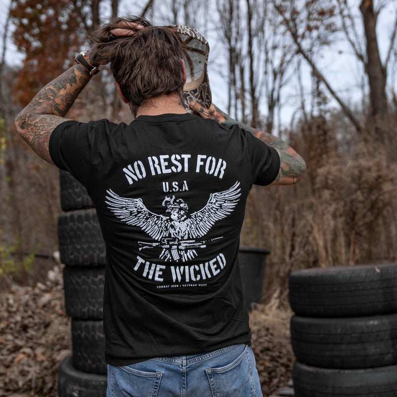 Load image into Gallery viewer, No Rest For The Wicked Men's T-Shirt