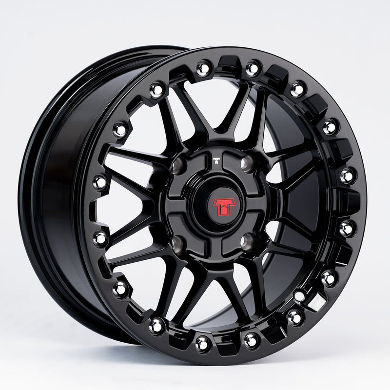 Load image into Gallery viewer, 14x7 Ultra-Light Beadlock Wheel Black