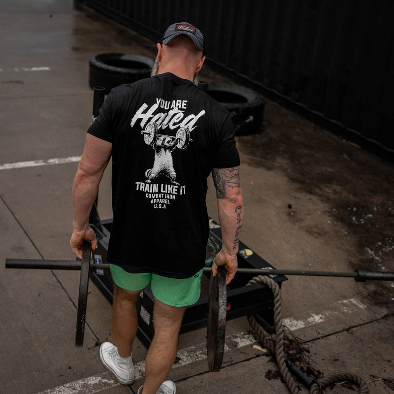 Load image into Gallery viewer, You Are Hated. Train Like It Men's T-Shirt