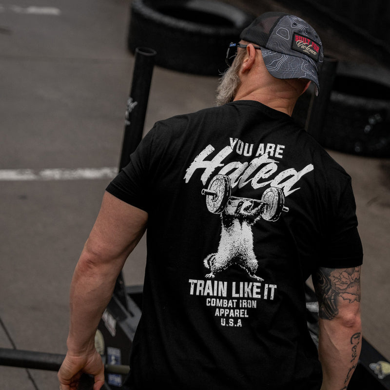 Load image into Gallery viewer, You Are Hated. Train Like It Men's T-Shirt