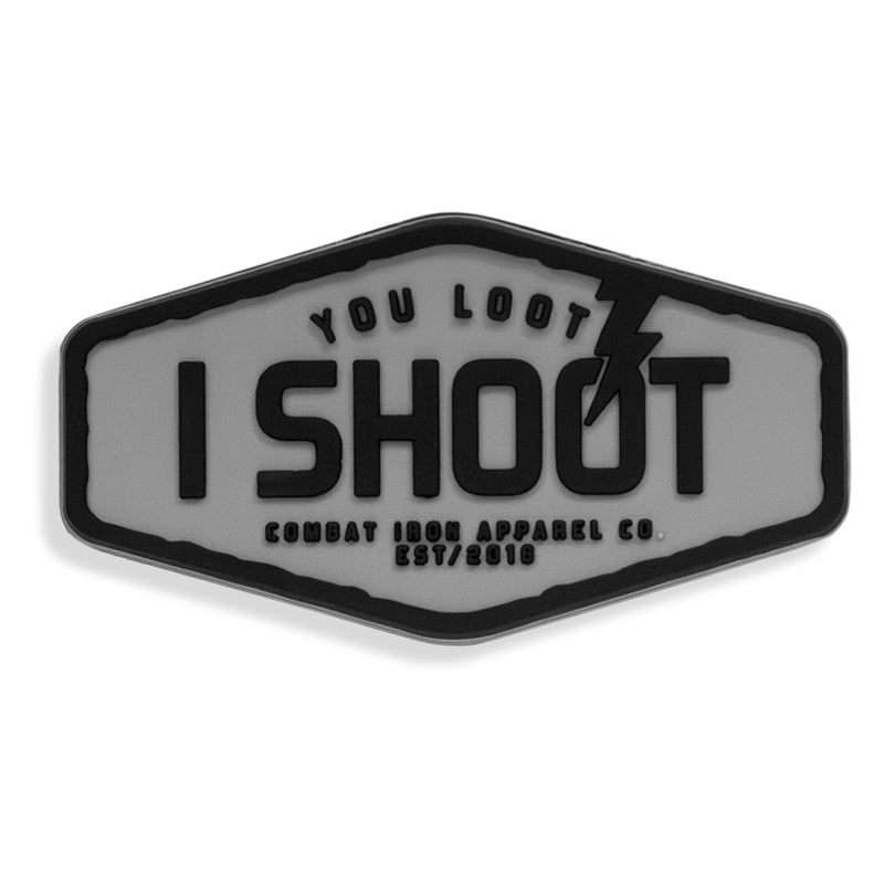 Load image into Gallery viewer, You Loot I Shoot PVC Patch