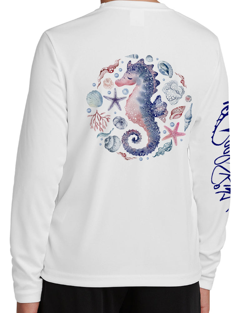 Load image into Gallery viewer, Youth Shell Seahorse