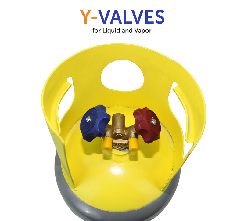 Load image into Gallery viewer, Flame King 30lb Refrigerant Recovery Cylinder Tank for A2L Refrigerants