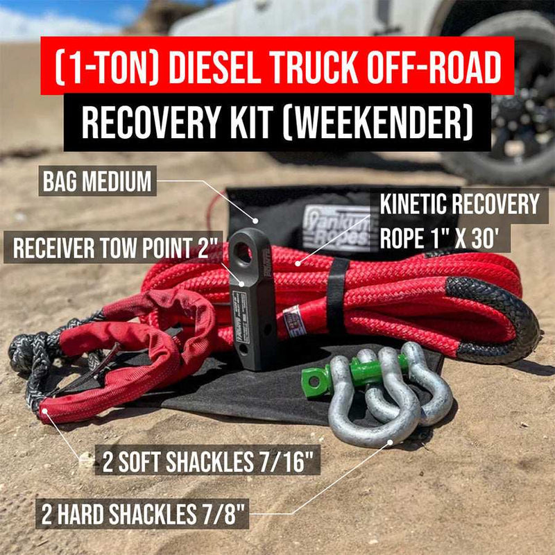Load image into Gallery viewer, (1-Ton) Diesel Truck Off-Road Recovery Kit - Skoutley Outdoors LLC