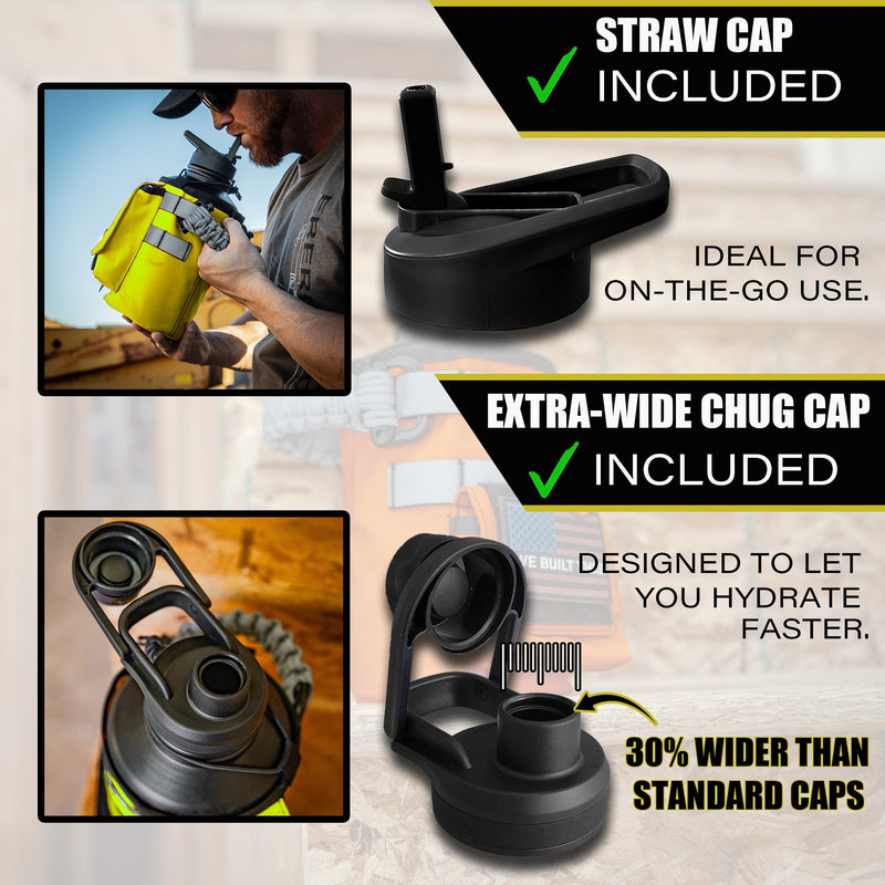 Load image into Gallery viewer, 64oz Iron Workforce Bottles