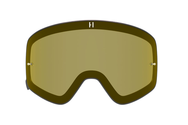 Load image into Gallery viewer, Dual Pane Yellow Infinity Lens