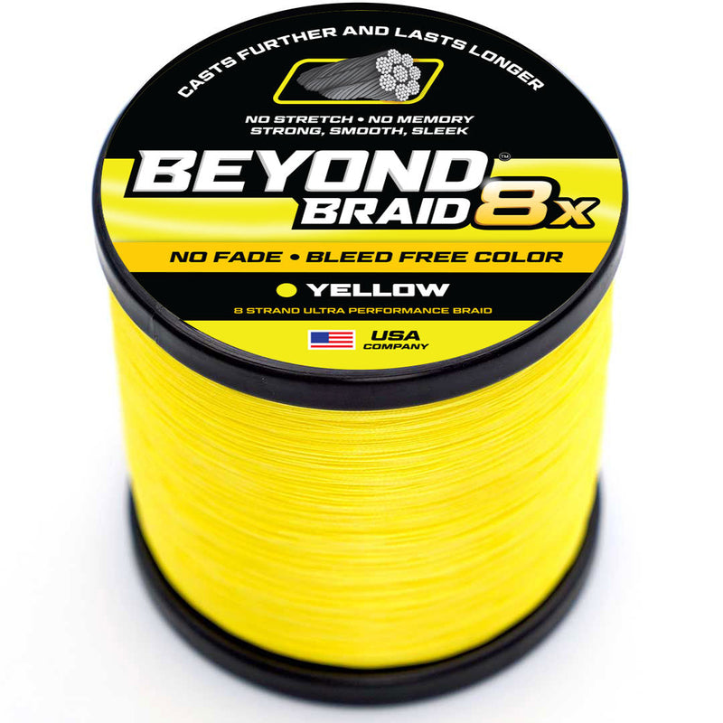 Load image into Gallery viewer, Yellow 8X- No Fade - Ultra Performance 8 Strand