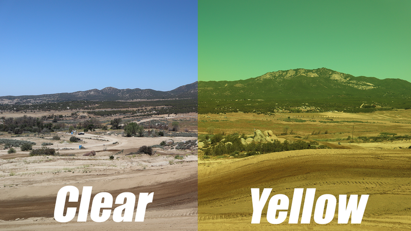 Load image into Gallery viewer, Dual Pane Yellow Infinity Lens
