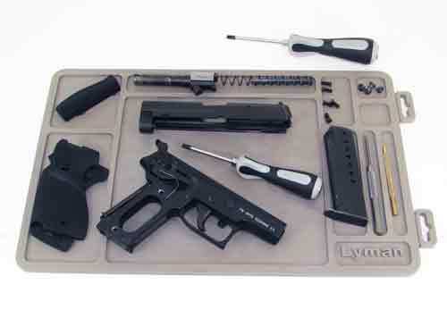 Lyman Pistol Maintenance Mat - Syn Rubber 15.75"x10" Flat - Skoutley Outdoors LLC