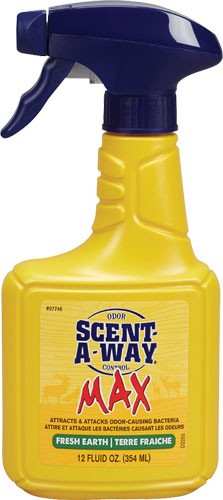 Hs Scent Elimination Spray - Scent-a-way Max Earth 12fl Oz. - Skoutley Outdoors LLC