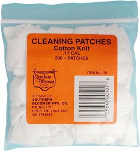 Load image into Gallery viewer, Southern Bloomer .17cal - Cleaning Patches 200-pack
