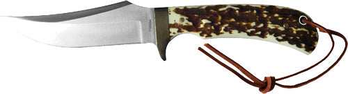 Uncle Henry Knife Staglon 4" - Caper W/leather Sheath - Skoutley Outdoors LLC