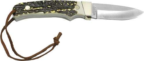 Uncle Henry Knife Staglon 2.8" - Blade W/leather Sheath - Skoutley Outdoors LLC