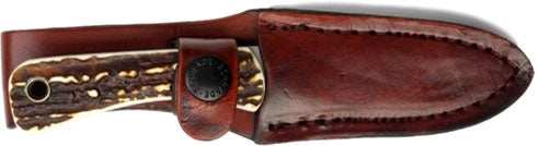 Uncle Henry Knife Next Gen - Staglon 3.1" Caper W/lthr Shth - Skoutley Outdoors LLC