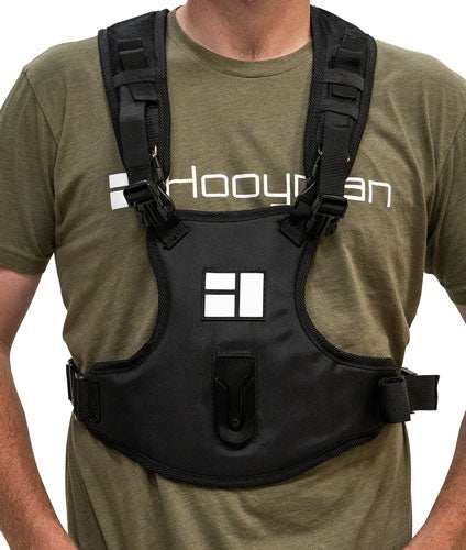 Hooyman Manual Spreader W/ - Harness 35lb Capacity - Skoutley Outdoors LLC