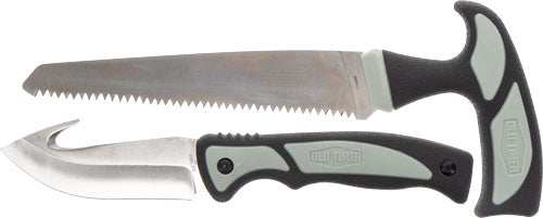 Old Timer Knife Hunter Kit W/ - Saw/gut Hook Knife & Sheath! - Skoutley Outdoors LLC