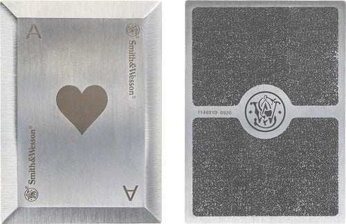 S&w Bullseye Throwing Cards - 4-pack Ss Laser Etched W/shth - Skoutley Outdoors LLC