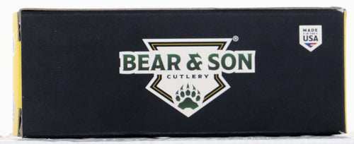 Bear & Son Butterfly Knife - 3.58" Galaxy/ss Clip Point - Skoutley Outdoors LLC