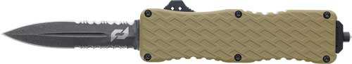 Schrade Knife Uproar D/a Otf - 3" D2 Bayonet Point Fde/black - Skoutley Outdoors LLC