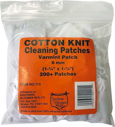 Southern Bloomer .243/6mm/.25 - Cleaning Patch 200-pack - Skoutley Outdoors LLC