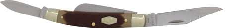 Old Timer Knife Middleman - 3-blade 2.4" S/s Delrin - Skoutley Outdoors LLC