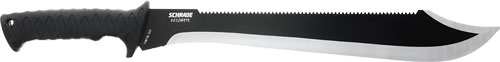 Schrade Knife Decimate Sawback - Machete 14.5" Ss/black - Skoutley Outdoors LLC