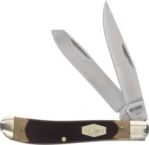 Old Timer Knife Gunstock Trppr - 2-blade 3.1" S/s Delrin - Skoutley Outdoors LLC