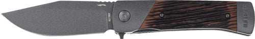 Old Timer Knife Manual Folder - 3.75" Luxewood Liner Lock - Skoutley Outdoors LLC