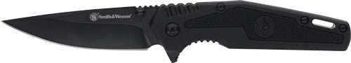 S&w Knife S.w.a.t Spring Asst - 3" Black/black Liner Lock - Skoutley Outdoors LLC