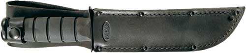 Ka-bar Full Size Black Kabar - Straight Edge 7" W/sheath - Skoutley Outdoors LLC