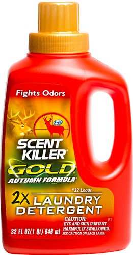 Wrc Clothing Wash Scent Killer - Gold Autumn Formula 32fl Oz - Skoutley Outdoors LLC