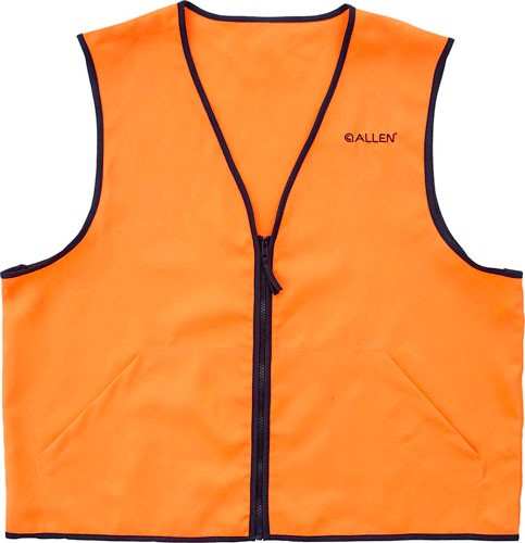 Allen Deluxe Hunting Vest - Orange Medium 2 Front Pockets - Skoutley Outdoors LLC