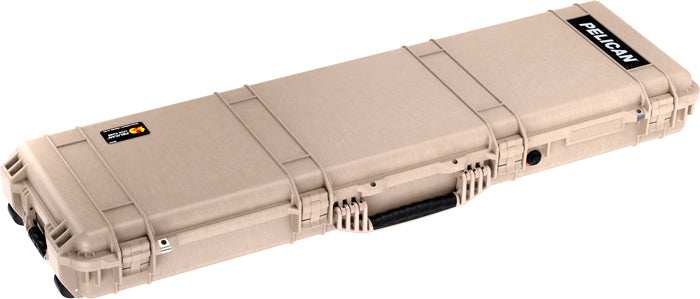 Load image into Gallery viewer, Pelican 1750 Case W/ Wheels - 3 Pc Foam Fits 48" Guns Tan - Skoutley Outdoors LLC