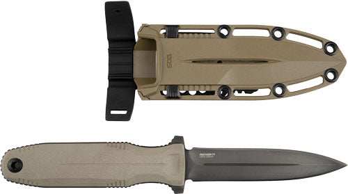 Sog Knife Pentagon Fx Fde - 4.77" Dbl Edge Blade Fde! - Skoutley Outdoors LLC