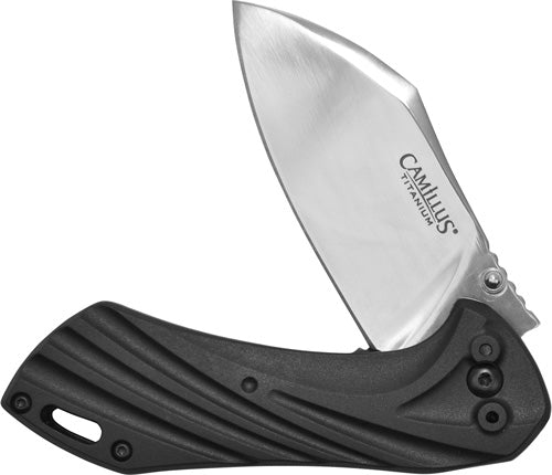 Camillus Chunk Folding Cleaver - 7.25" Oal Stainless/black