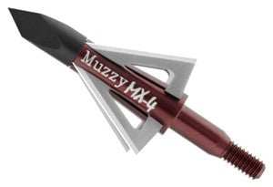 Muzzy Broadhead Mx4 4-blade - 100gr 1 1/8" Cut 3pk - Skoutley Outdoors LLC