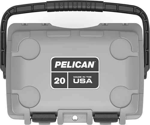 Pelican Coolers Im 20 Quart - Elite Dkgray/green Leg Cut Out - Skoutley Outdoors LLC