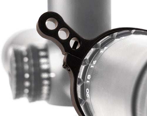 Huskemaw Throw Lever Switch - View 3-12/4-16/5-20 Black - Skoutley Outdoors LLC